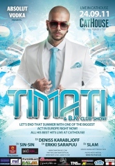 TIMATI & ALL HIS BEST HITS LIVE AT CATHOUSE