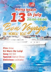 "BON VOYAGE" monica SHIP