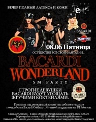 Bacardi Wonderland в клубе Teater