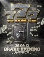 Официальное Открытие ночного клуба 777 The Bank Club