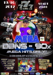 MEGA DЭNS 90-s@777 The Bank - Classics EuroDance - October SpeciaL