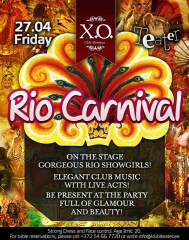 день русского гламура - X.O. Club Members! Rio Carneval